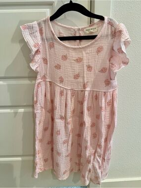Rabbit + Bear Organic Girl’s Dress